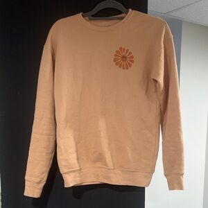 Parks Project Tan Sweatshirt with Floral Design